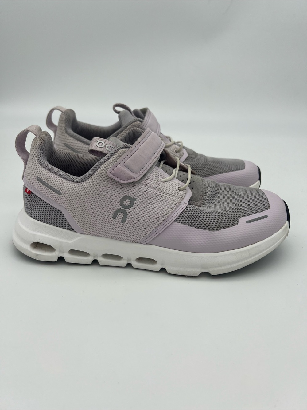 On running size 3 cloud play purple kids sneakers girls shoes k3 athletic gym